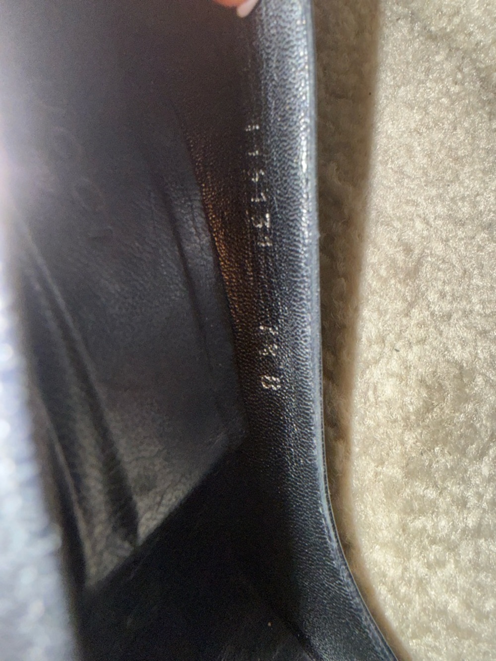 Gucci Black Leather Heels with Green and Red Web and Silver GG - Picture 3 of 5